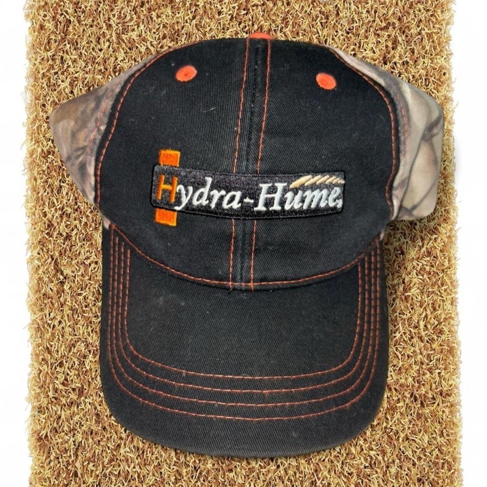 Hydra-Hume Black and Orange Cap